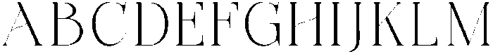Bonarchi ExtraLight otf (200) Font