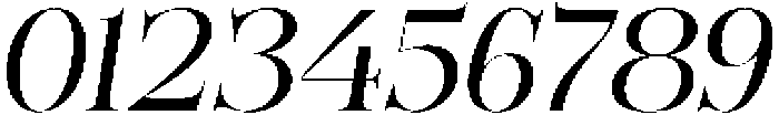 Bonarchi-Italic otf (400) Font OTHER CHARS