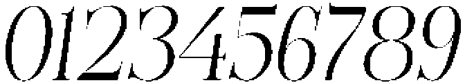 Bonarchi LightCondensedItalic otf (300) Font OTHER CHARS