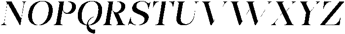 Bonarchi MedSemExpIta otf (400) Font UPPERCASE