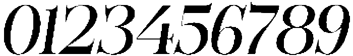 Bonarchi MedSemiCondIta otf (400) Font OTHER CHARS