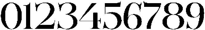 Bonarchi Medium otf (500) Font OTHER CHARS