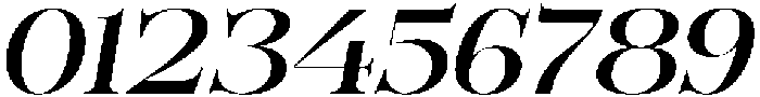Bonarchi MediumExpandedItalic otf (500) Font OTHER CHARS