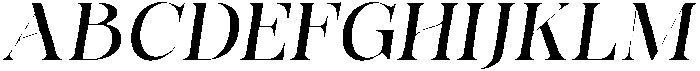 Bonarchi MediumItalic otf (500) Font