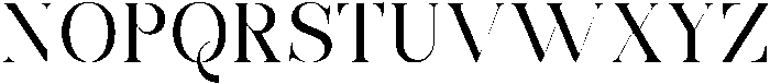 Bonarchi-Regular otf (400) Font UPPERCASE