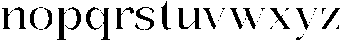 Bonarchi-Regular otf (400) Font LOWERCASE