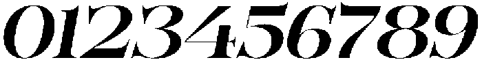 Bonarchi SemBdExpIta otf (400) Font OTHER CHARS
