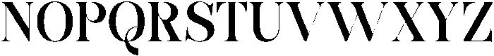 Bonarchi SemBdSemiCond otf (400) Font UPPERCASE