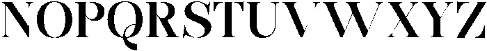 Bonarchi SemiBold otf (600) Font UPPERCASE