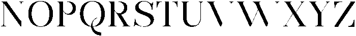 Bonarchi SemiExpanded otf (400) Font UPPERCASE