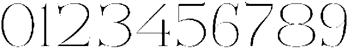 Bonarchi ThinExpanded otf (100) Font OTHER CHARS