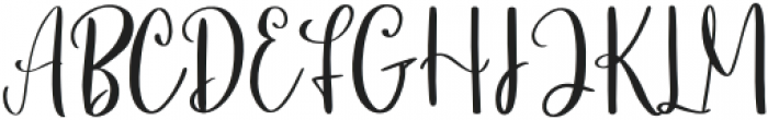 Bonatie otf (400) Font UPPERCASE