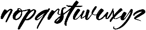 Bonats Restorty otf (400) Font LOWERCASE