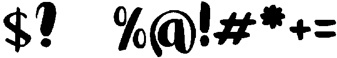 Bonbon otf (400) Font OTHER CHARS