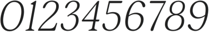 Bonche-Italic otf (400) Font OTHER CHARS