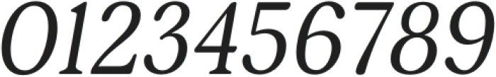 Bonche Medium Italic otf (500) Font OTHER CHARS