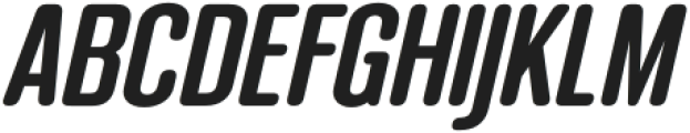 Bondia Bold Oblique Rounded otf (700) Font
