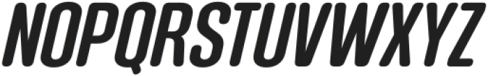 Bondia Bold Oblique Rounded otf (700) Font UPPERCASE