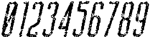 Bondie Rounded Stamp Italic otf (400) Font OTHER CHARS