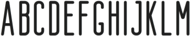 BondieRounded-Regular otf (400) Font LOWERCASE