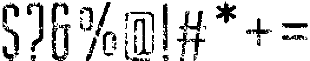 BondieRoundedStamp-Regular otf (400) Font OTHER CHARS