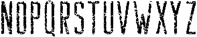 BondieRoundedStamp-Regular otf (400) Font LOWERCASE