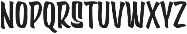 Bondston Regular otf (400) Font UPPERCASE
