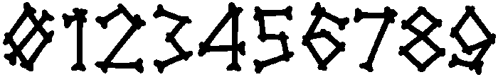 BoneYard-Regular otf (400) Font OTHER CHARS