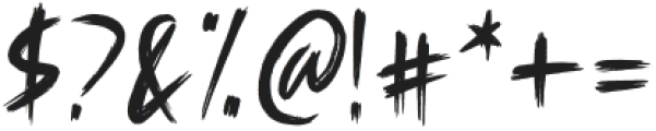 Bonechiller otf (400) Font OTHER CHARS