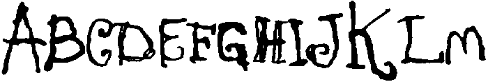 Bonehead TM Regular otf (400) Font UPPERCASE