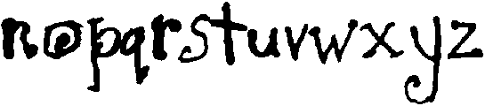 Bonehead TM Regular otf (400) Font LOWERCASE