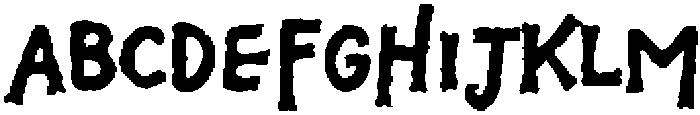 Bonely Hearts Club Wobbly Thin otf (100) Font UPPERCASE