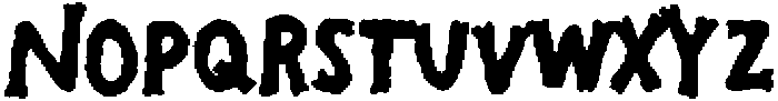 Bonely Hearts Club Wobbly otf (400) Font UPPERCASE