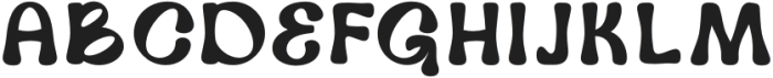 Bonely otf (400) Font UPPERCASE