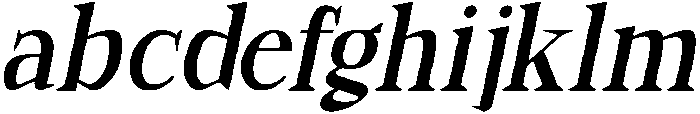 Bonemerch Italic otf (400) FONT