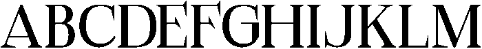 Bonemerch otf (400) Font UPPERCASE