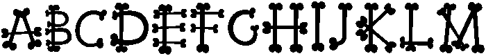 Bones Regular otf (400) FONT