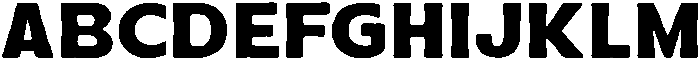 Boneyard Cruiser Bold Regular otf (700) Font UPPERCASE