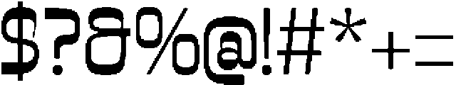 Bonfade Display otf (400) Font OTHER CHARS