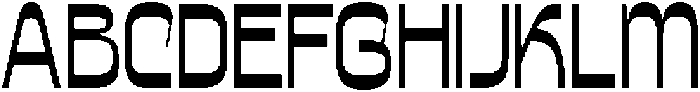 Bonfade Display otf (400) Font UPPERCASE