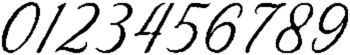Bonfield Script otf (400) Font OTHER CHARS
