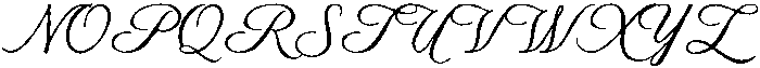 Bonfield Script otf (400) Font UPPERCASE