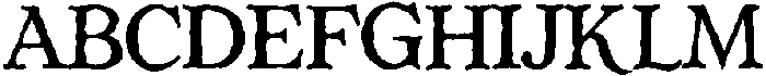 Bonfield Serif otf (400) Font UPPERCASE