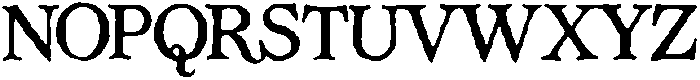 Bonfield Serif otf (400) Font UPPERCASE