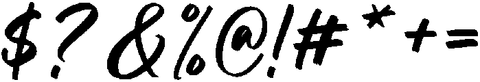 Bonfire otf (400) Font OTHER CHARS