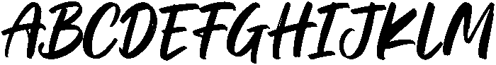 Bonfire otf (400) Font UPPERCASE