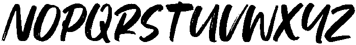 Bonfire otf (400) Font LOWERCASE