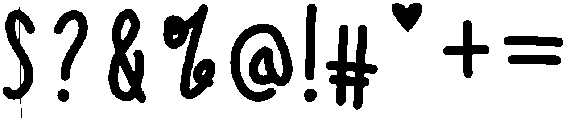 Bonfire otf (400) Font OTHER CHARS