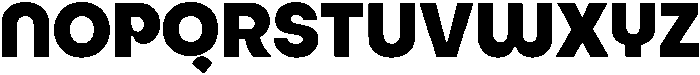 Bongkah Bold otf (700) Font UPPERCASE