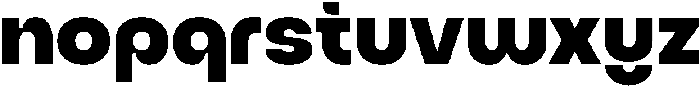 Bongkah Bold otf (700) Font LOWERCASE